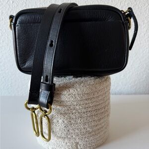 Madewell "The Leather Carabiner Mini Crossbody Bag"
